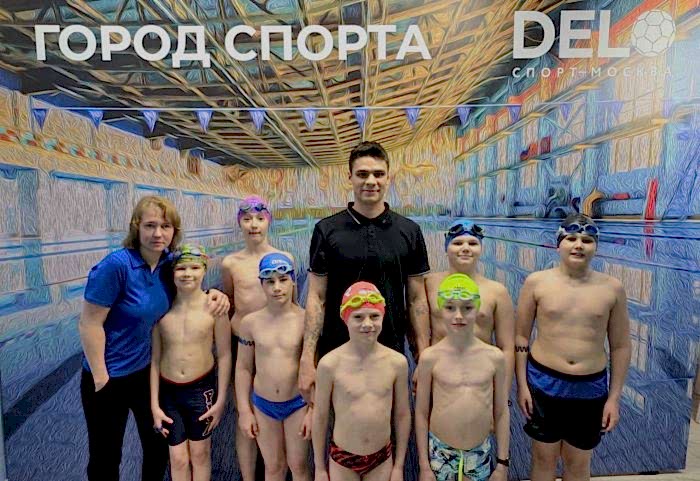Мастер-классы от чемпионов в бассейне «ДелоСпорт»